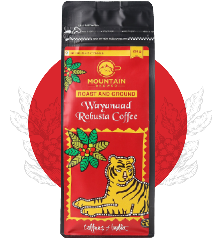 Premium Washed Robusta Coffee  + Wayanaad Robusta GI Tagged Coffee R&G