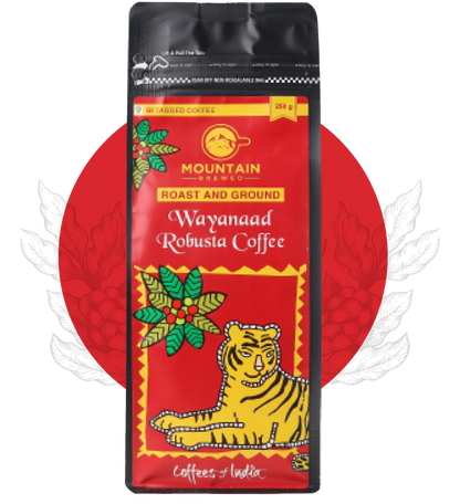 Premium Washed Robusta Coffee  + Wayanaad Robusta GI Tagged Coffee R&G